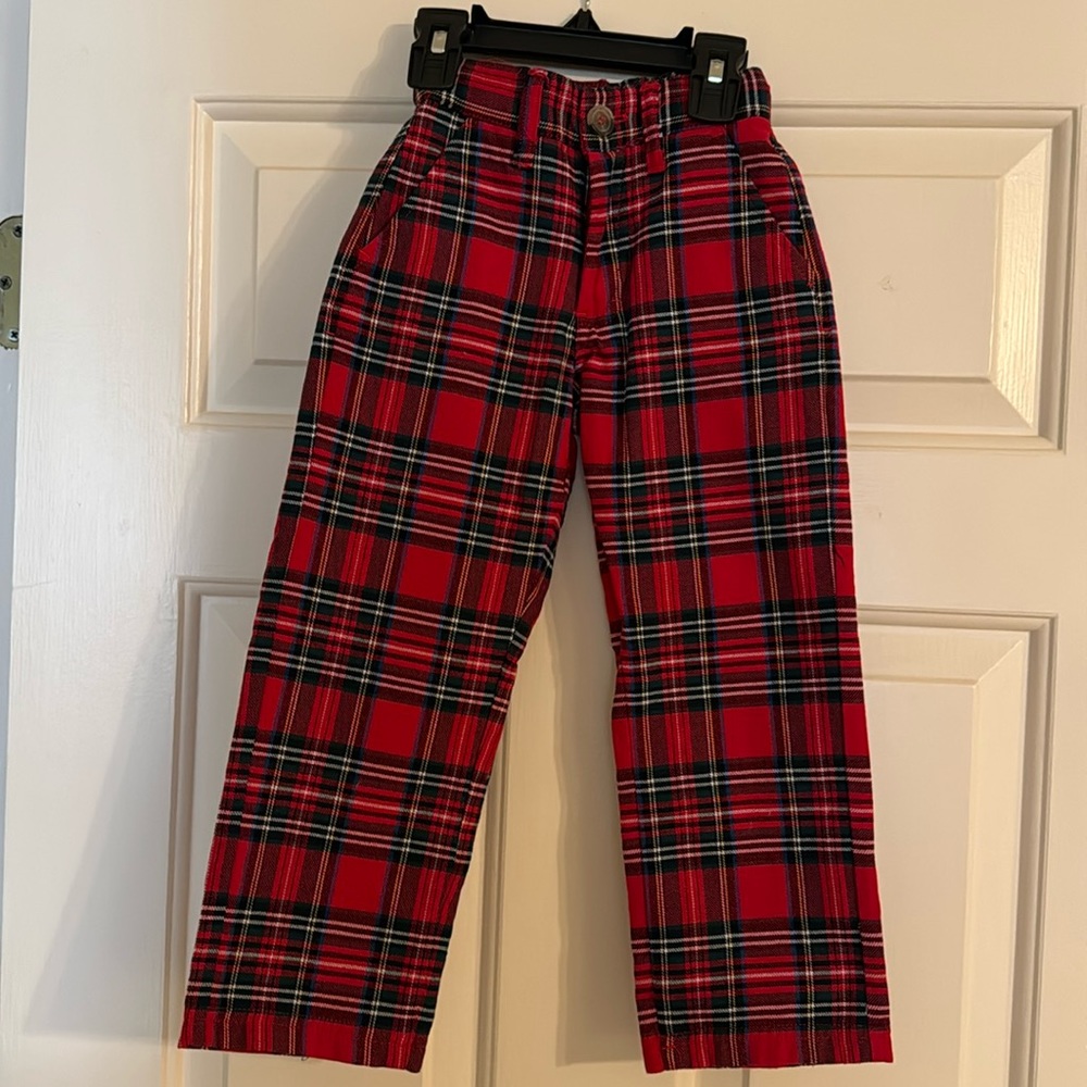Beaufort bonnet plaid boy pants